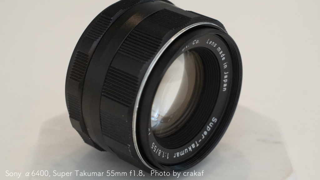 SUPER TAKUMAR 55MM F1.7 with α6400(9)